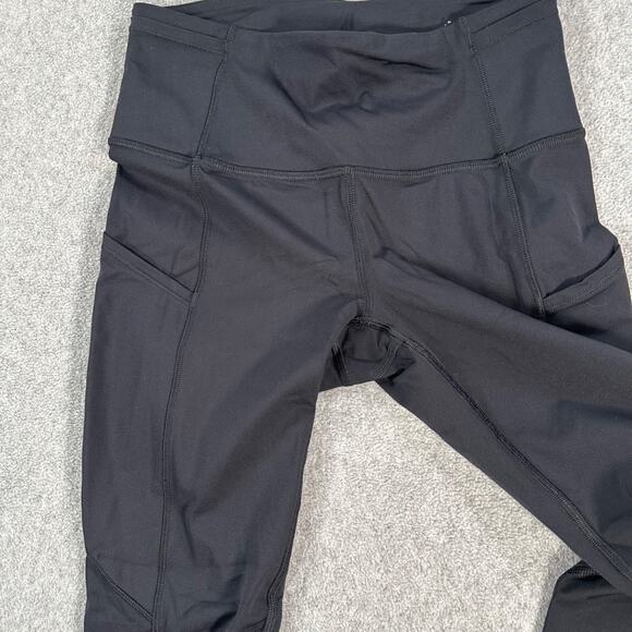 Lululemon Fast Free 7/8 Tight II *Non-Reflective Nulux 25" Black Womens 4 W5BXQS - Picture 3 of 11